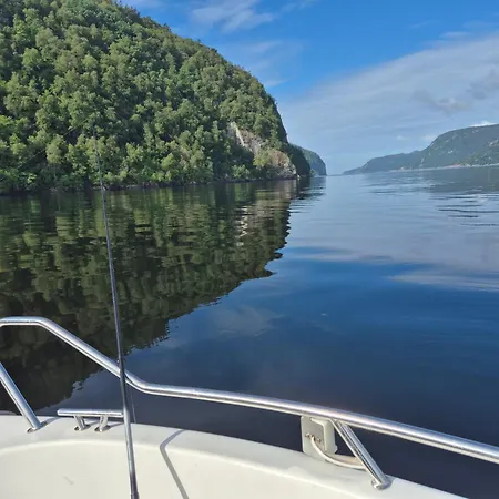 Feda Waterfront Is A Family Friendly By The River And Fjord